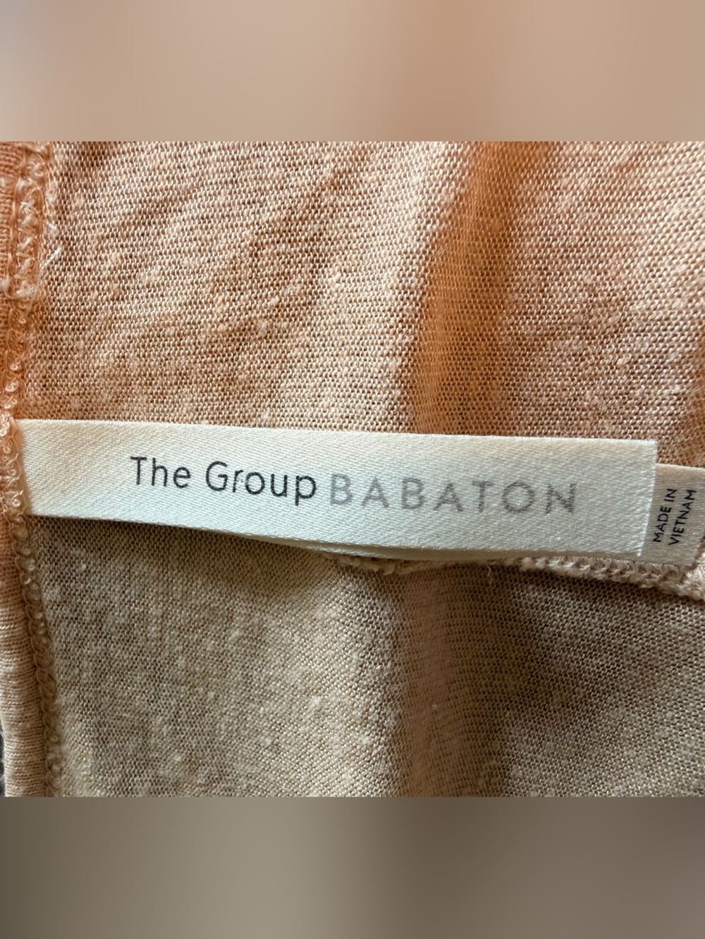 The Group Babaton - Women's Lightweight Long-Sleeve Top - Peach - Picture 6 of 9